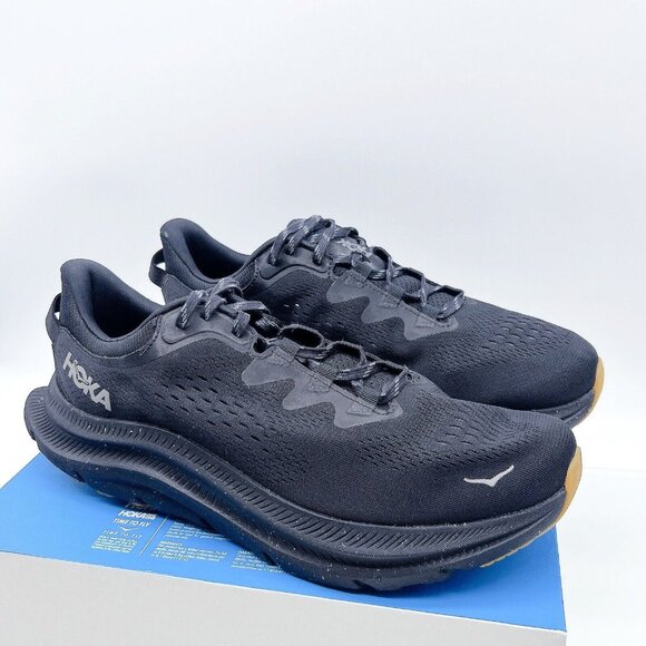 Hoka One One Kawana 2 Running Shoe Sneaker Black Mens Size US 11.5 D - Picture 1 of 12